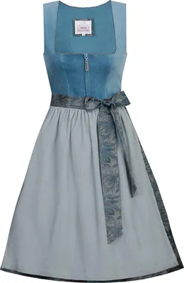 Produktbild von Dirndl Irsee 58cm Länge denim-cloud 44