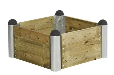 Zdjęcie produktu dla Podwyższona grządka Plus Pipe 6 80 x 80 x 36 cm