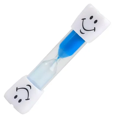 Image de APT AG820 Sablier pour le brossage des dents bleu