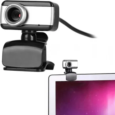 Image de WebCam 8808 avec microphone (Noir)