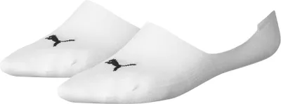 Immagine prodotto di 12 paia di calzini Puma Calzini sportivi Footie Invisibile taglia 35 - 46 unisex, colore:300 - bianco, calze e calzini:39-42