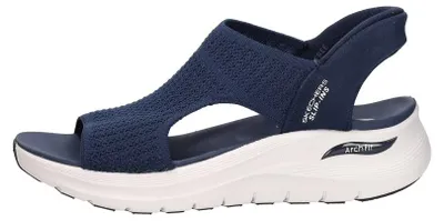 Image de Skechers Slip-Ins: Arch Fit 2.0 Sandal  Sandalen Plat - Blauw - Maat 39