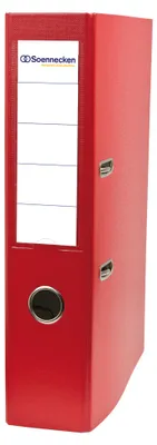Produktbild von Soennecken Ordner 3364 DIN A4 70mm PP rot