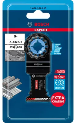 Obrázek produktu pro Řezací čepel Omt Expert Aiz32ait Starlock 5ks