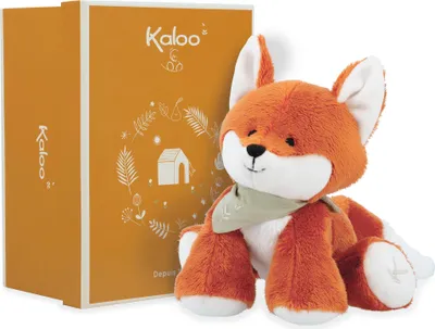 Image de Peluche Kaloo Fox Les Amis 18 cm