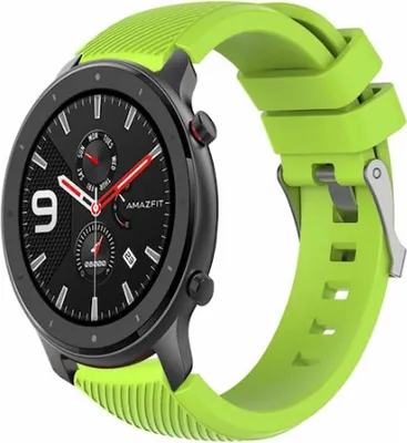 Produktbild von Strap-it Xiaomi Amazfit GTR Armband Silikon (Hellgrün)