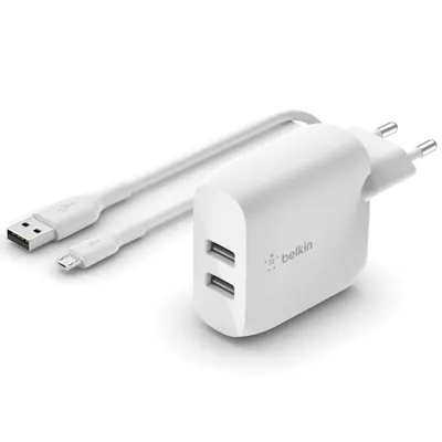 Zdjęcie produktu dla Belkin WCE002VF1MWH, Wewnętrzna, Prąd przemienny, 4,8 A, 1 m, Biały