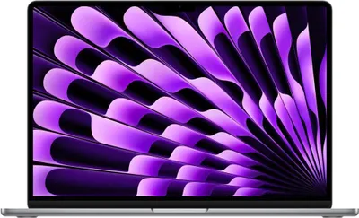 Produktbild von Apple 2023 MacBook Air Laptop mit M2 Chip: 15,3  Liquid Retina Display, 8GB RAM, 512GB SSD Speicher, beleuchtete Tastatur, 1080p FaceTime HD Kamera, Farbe:Spacegrau