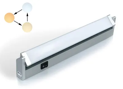 Image de Lampe encastrée LED, orientable, pour cuisine, à encastrer, 350 lumens, 33 cm