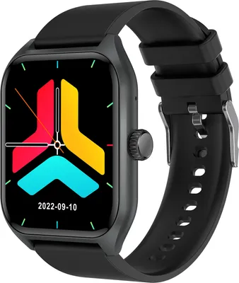 Obrázek produktu pro Chytré hodinky QX5, 1,96palcový displej TFT HD | rozlišení 240*282 | zdravotní funkce | volání přes BT5.2 | více než 100 sportovních režimů, černá barva