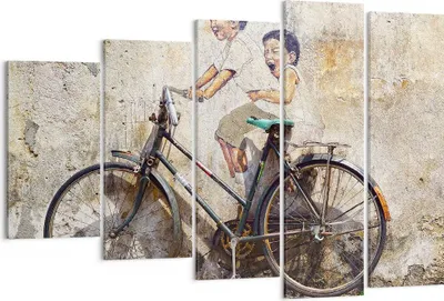 Produktbild von Bild auf Leinwand - Leinwandbild - Graffiti modern - 150x100cm - Wand Bild - Wanddeko - Wandbilder - Leinwanddruck - Bilder - Kunstdruck - Wanddekoration - Leinwand bilder - Wandkunst - EG150x100-3617