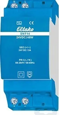 Obrázok produktu pre Eltako SNT14-24V/48W Hutschienen-Netzteil DIN-Rail 2 A 48 W 1 x