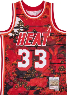 Zdjęcie produktu dla Swingman Mesh Jersey Miami Heat ASIAN Alonzo Mourning - M