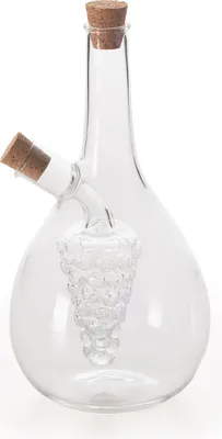 Image de Excelsa bouteilles de vinaigre/huile Soffio verre 60 cl transparent