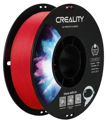 Obrázek produktu pro Filament pro 3D tiskárny, ekologický PETG, pevný a odolný, červený PETG