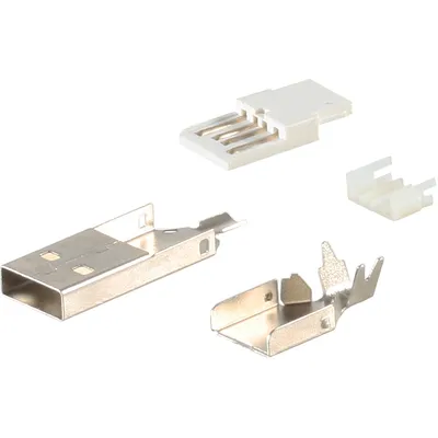 Produktbild von USB A Stecker unmontiert USB Typ A Stecker