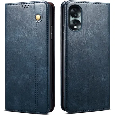 Obrázek produktu pro Pouzdro pro Honor 70, kožené flip pouzdro peněženka s funkcí stojánku modré
