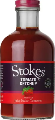 Zdjęcie produktu dla Stokes Real Tomato Ketchup z włoskich pomidorów 490ml