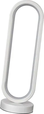 Obrázok produktu pre Moderná stolová lampa 3W USB Oválna stmievateľná starostlivosť o oči LED Nočné svetlo Stolová lampa pre spálňu Kancelária Biela 3 farby Stmievateľné