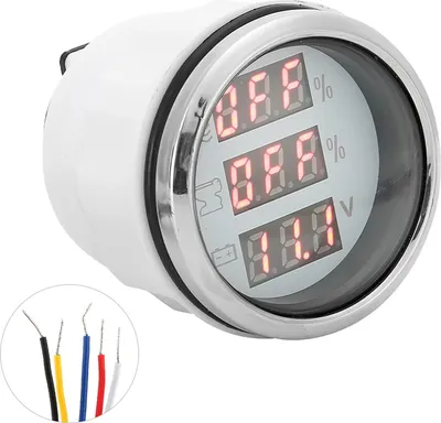 Zdjęcie produktu dla 52MM/2in 3?In?1 Miernik poziomu wody Miernik napięcia ścieków 0?190�� Standard UE