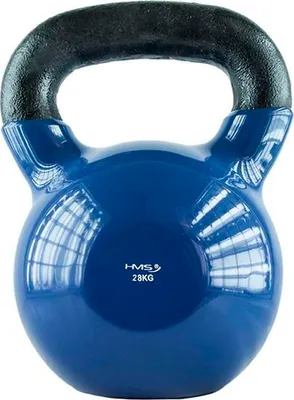 Obrázek produktu pro Kn 28 Kg Kettlebell Pokrytý Vinylem Hms