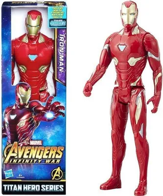 Zdjęcie produktu dla Iron Man Tony Stark Titan Hero Figurka 30 cm Hasbro Avengers E1410