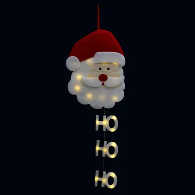 Produktbild von Weihnachtsdeko mit Beleuchtung, Weihnachtsmann HOHOHO, 24 LED
