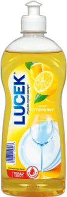 Zdjęcie produktu dla Płyn Do Mycia Naczyń Lucek 500 Ml Cytrynowy