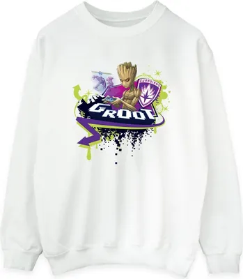 Produktbild von Marvel - "Guardians Of The Galaxy" Sweatshirt für Damen BI19360 (XXL) (Weiß)