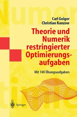 Obrázek produktu pro Theorie und Numerik restringierter Optimierungsaufgaben