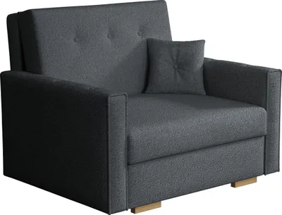 Produktbild von MIRJAN24 Schlafsofa Viva Sonic I, Couch mit Schlaffunktion und Bettkasten, 1-Sitzer (Farbe: Coral 80)