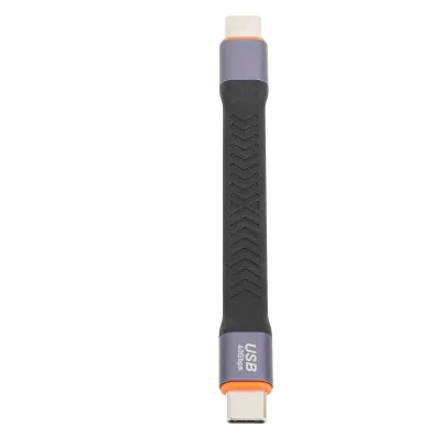 Obrázok produktu pre Krátky kábel USB C do USB C, krátky kábel Usb3.2, krátky kábel typu C do typu C, krátky kábel Usb C 40gbps, krátky kábel Usb C 3.2 Gen 2, kábel USB C do nabíjačky USB C