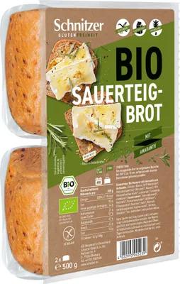 Produktbild von Schnitzer Sauerteigbrot mit Amaranth -- 500g