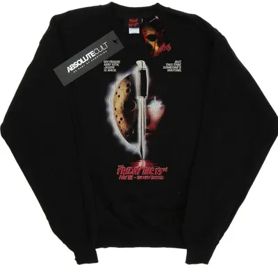 Produktbild von Friday The 13th - "The New Blood" Sweatshirt für Herren BI23735 (4XL) (Schwarz)