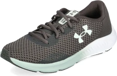 Produktbild von Under Armour Charged Pursuit 3 Jet Gray/Jet Gray/Green Größe EU 37,5