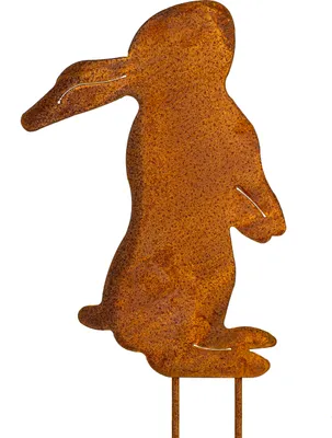 Produktbild von Edelrost Gartendeko: Osterdekoration für draußen - Hase