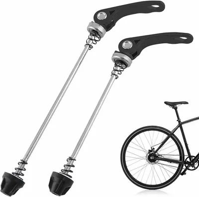 Zdjęcie produktu dla Szybkozłączki do roweru - zestaw przedni i tylny - 145 i 185 mm