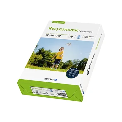 Immagine prodotto di Carta per fotocopie A4 Recyconomic Classic White 80g/mq bianco PU=500 fogli