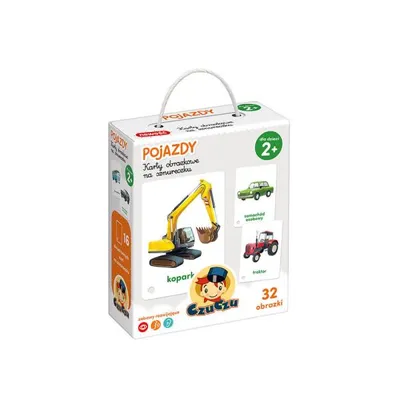 Obrázek produktu pro CzuCzu Obrázkové karty na provázku Vozidla