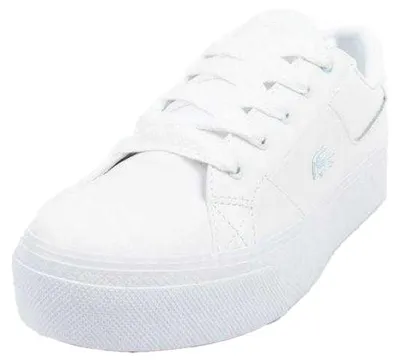 Produktbild von Lacoste - "Ziane" Sneaker für Damen, Leder, Plattform-Absatz PP8937 (43 EU) (Weiß)