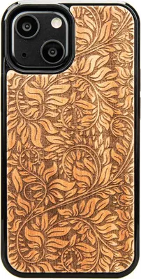 Productafbeelding van Appelboombladeren-hoes van hout voor iPhone 13 Mini