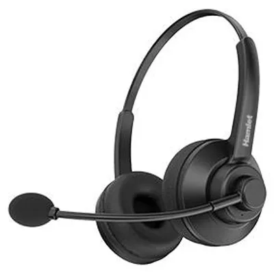 Obrázek produktu pro Hamlet HHEADM-BTS, Bezdrátový, Hovory/hudba, 20 - 20000 Hz, 87 g, Sluchátka s mikrofonem, Černá