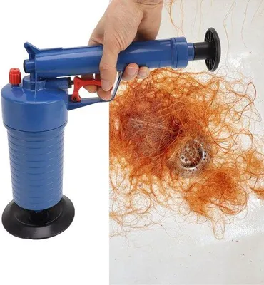 Imagen del producto de Bomba de limpieza para baños y cocinas, limpiador de desagües