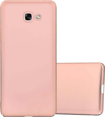 Produktbild von Cadorabo Hülle für Samsung Galaxy A7 2017 Schutzhülle in Rosa Hard Case Handy Hülle Etui