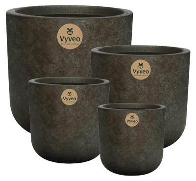 Produktbild von Vyveo - Blumentopf Orena - Gold metallic - Set van 4