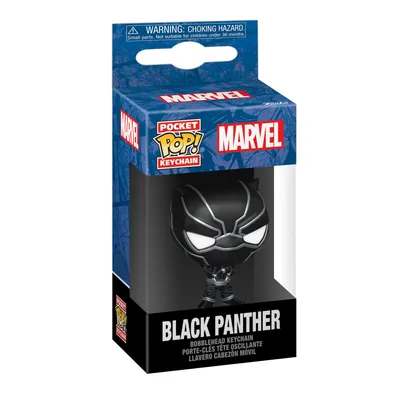 Produktbild von Marvel - Black Panther Schlüsselanhänger Funko Pocket POP! Keychain