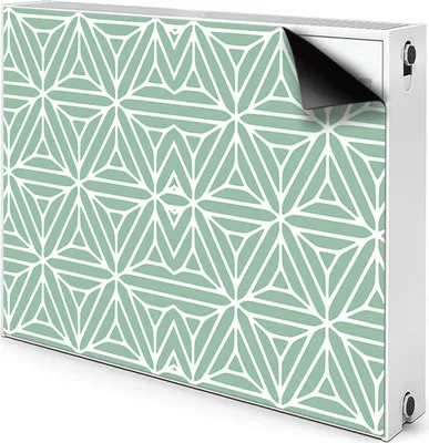 Produktbild von Magnet Verkleidung Abdeckung Heizkörperabdeckung Heizkörperabdeckung 110x60 cm  - Geometrische Formen