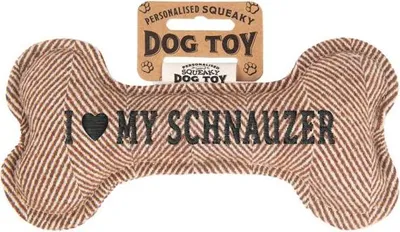 Produktbild von Quietschender Hunde Knochen form-Hundespielzeug Schnauzer