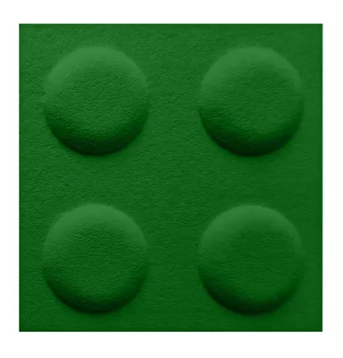Produktbild von FOLTE 3D Wandpaneele 30x30 cm Filz - Blöcke, Kinderzimmer, flaschengrün Farbe