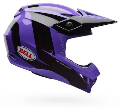 Produktbild von Bell MX-10 MIPS Talon Motocross-Helm, lila, S  (55/56)
